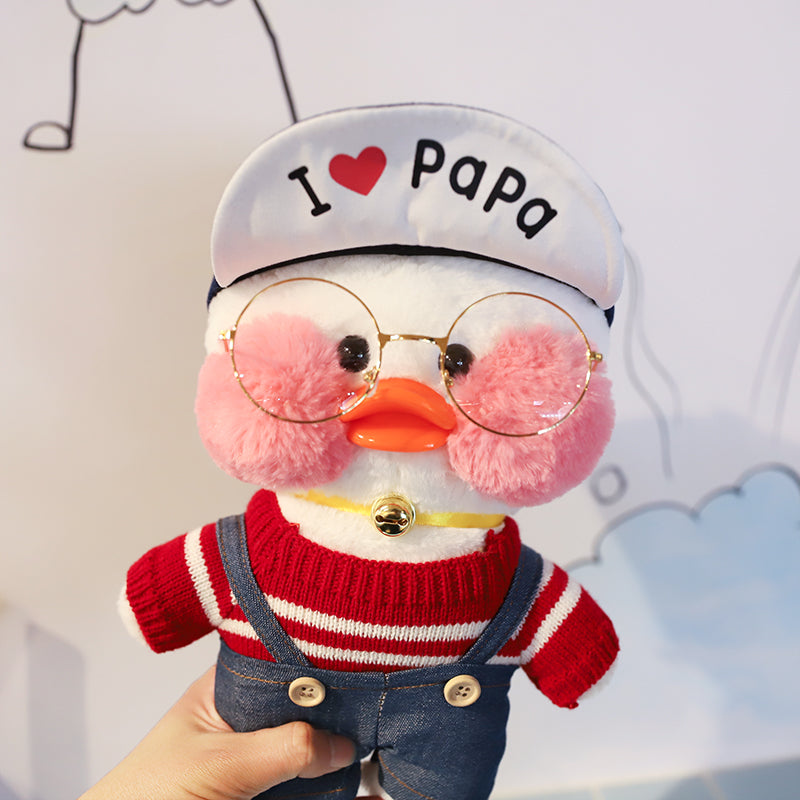 Lalafanfan CafeMimi Stuffed Animal Toys White Dress Duck Soft Plush Dolls  For Kids – HeyHouseCart