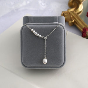 Natural Freshwater Pearl 14k Gold Plating  Necklace