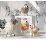 Creative Home Alpaca Ornament Decoration Birthday Gift - HeyHouseCart
