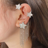 1 PCS Charm Sparkling Crystal-encrusted Ear Cuff for Women