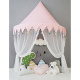 Kids Teepee Canopy Foldable Crib Tent for Baby Room Decor - HeyHouse