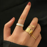 7pcs Fashion Jewelry Rings Set