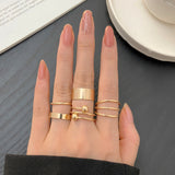 7pcs Fashion Jewelry Rings Set