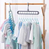 Folding Clothes Hanger Organizer - HeyHouse