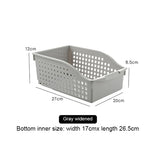 Organize Box Kitchen Sundry Storage Case With Wheels