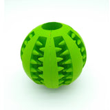 Pet Dog Toys Stretch Rubber Leaking Ball
