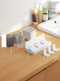 Wall-Mounted Toothbrush Holder Tooth Cup Set
