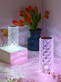 Crystal Table Lamp 3/16 Colors Touch Remote Diamond Lamps