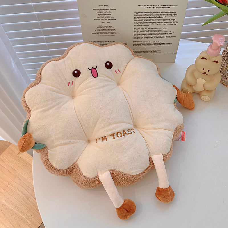 Dropship 3D Simulation Bread Pillow Food Shape Back Cushion Plush Stuffed  Toy [H] to Sell Online at a Lower Price